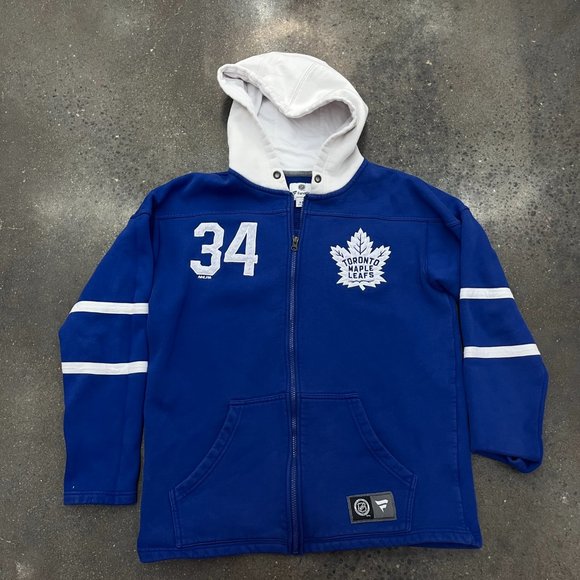 Toronto Maple Leafs Mathews Hockey Sweatshirt Size M - Picture 7 of 7